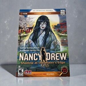 Nancy Drew Shadow at the Water’s Edge #23 PC CD-ROM Computer Mystery Game